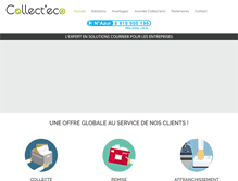 Tablet Screenshot of collecteco.fr